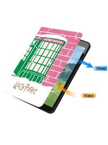 HARRY POTTER X SHEIN Cute Magical Figure Graphic Shockproof And Fashionable Pad Case, Halloween And Christmas Gift,Compatible With Samsung Galaxy Tab,IPad 10th Generation,IPad 7th/8th/9th Generation (10.2-Inch) - Multicolor - View 8