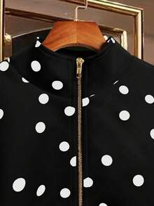 GlowEve 女士针织休闲通勤秋冬外套 - 黑色 - 查看 4