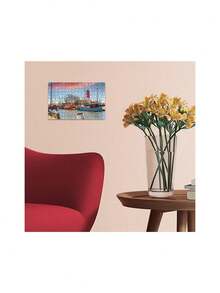 The Port Of Büsum 200 Pieces Adult Puzzles 8 Years+ 12001476 - Multicolor - View 5
