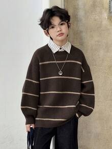 DAZY 大码男童毛衣，秋季款