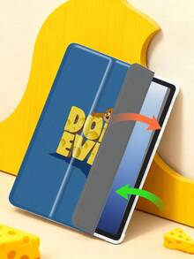 Tom and Jerry Artist x SHEIN 1pc Cute And Creative Cartoon Collaboration, High-End Texture, Simple, Fully Transparent, Shockproof And Fashionable Pad Case. Halloween And Christmas Gift, Compatible With IPad 10th Generation/IPad 7th/8th/9th Generation (10.2-Inch)/IPad Air 5 / Air 4 10.9 Inch,IPad (A16) 11 Inch 11th Generation 2025