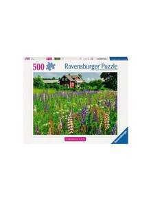 Ravensburger Scandinavian Places 500 Pieces Adults Puzzles 12 Years+ 12000844 - Multicolor - View 1