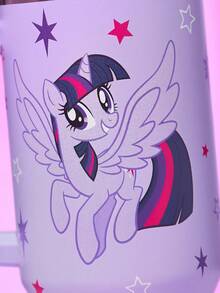 My Little Pony X SHEIN 40oz Tumbler With Handle, Insulated Cup, Vacuum Insulated Water Bottle, Stainless Steel Travel Mug, Car Mug,Gift Ideas - Mauve Purple - View 7