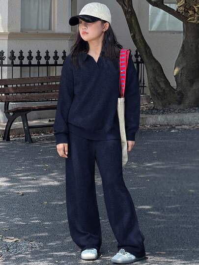 DAZY 少女毛衣套装