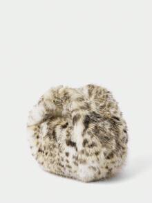 SHECARRY Túi xách nữ, Túi xách quai trên, Họa tiết động vật, Thời trang, Thanh lịch, Đơn giản, Cá nhân hóa, Đa năng, Cổ điển, Đi làm, Văn phòng, Hẹn hò, Hàng ngày, Mua sắm, Trà chiều, Mùa thu và mùa đông - màu nâu - Xem 3