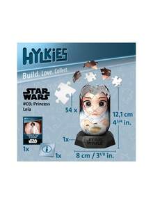 Ravensburger Hylkies Prinzessin Leia 54 Stücke Puzzle, ab 8 Jahren, 12001014 - Verschiedenfarbig - Übersicht 3