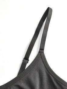 Ocili 100% 纯棉前开合简约品质舒适柔软前开合女士文胸 - 灰色 - 查看 10