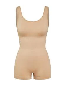 SHAPORA 1 قطعة بدلة نسائية مريحة وسلسة وصديقة للبشرة - لون مشمشي - مشاهدة 1