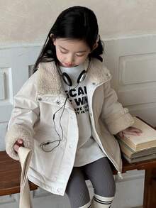 Dazy Kids Young Girl Fall Clothes, Young Girls Padded Coat