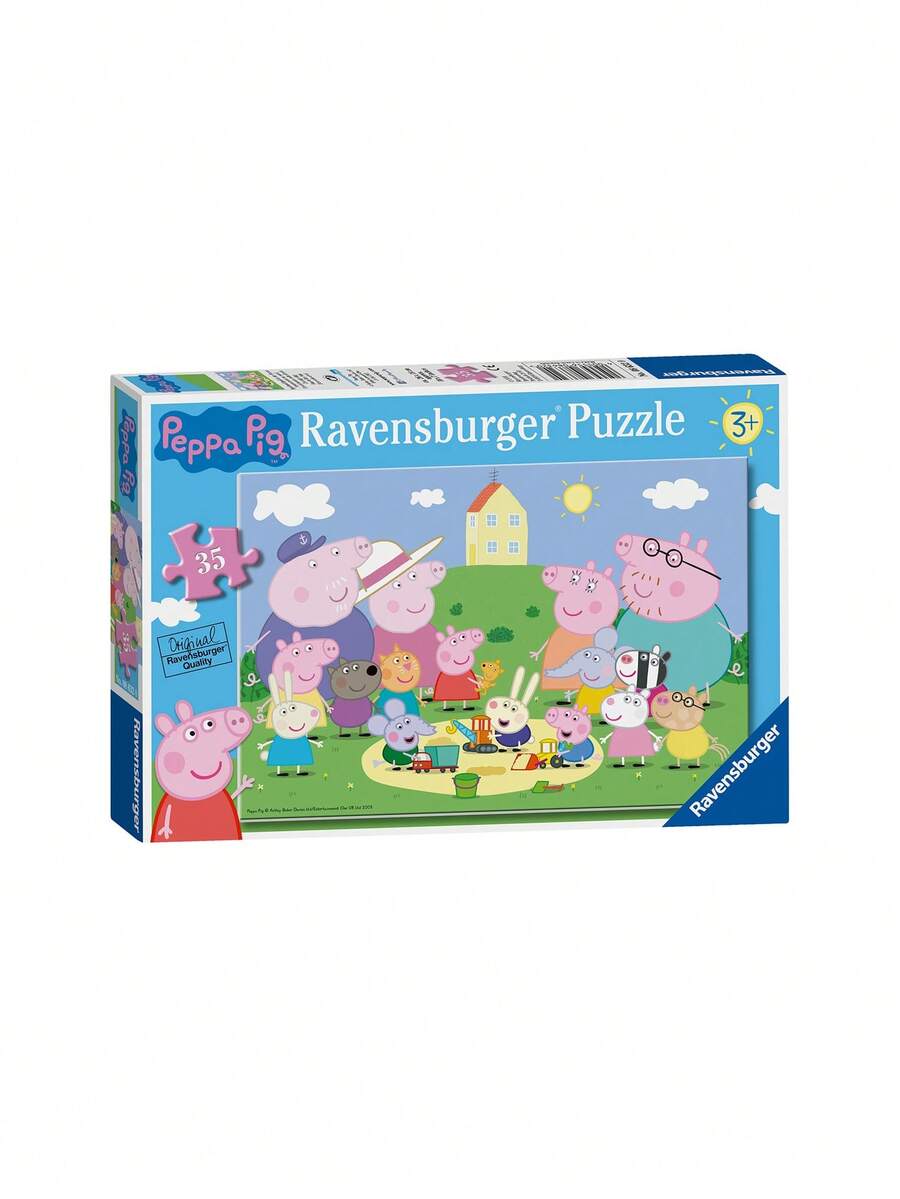 Ravensburger Peppa Pig - Fun In The Sun 35 Piece Jigsaw Puzzle Age 3 Years+ 8632 - Multicolor - View 1