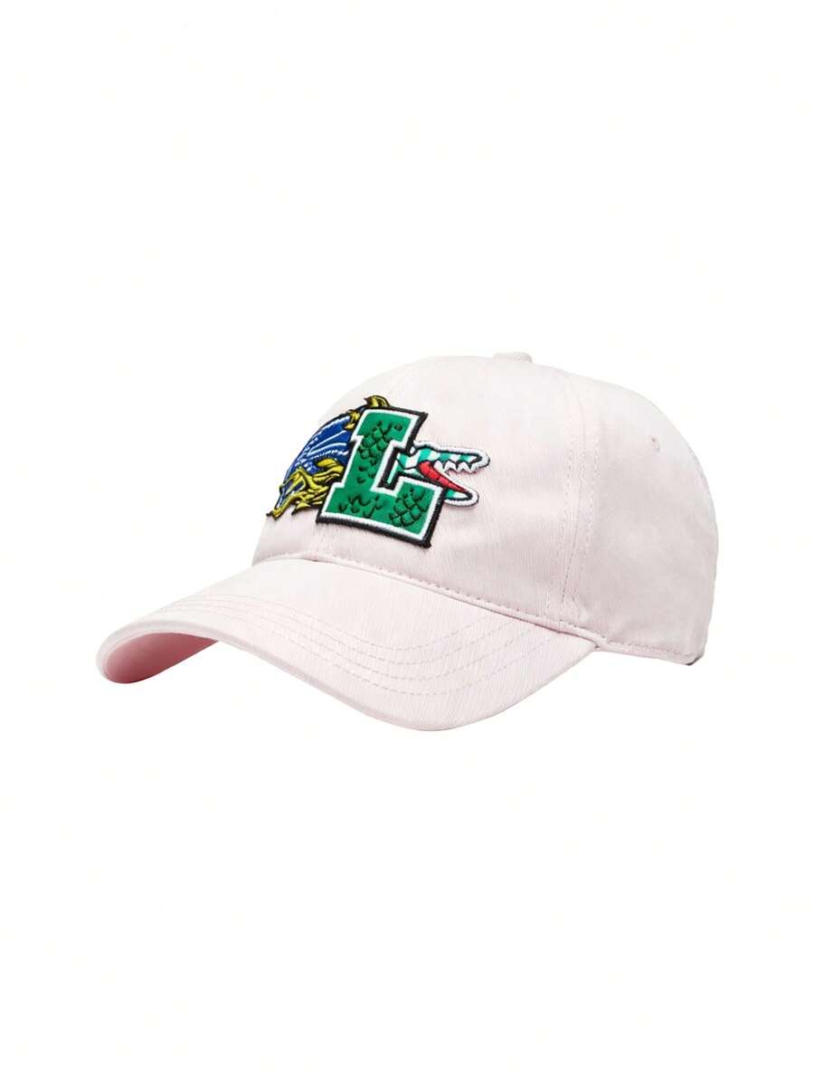 PinkHoliday Contrast Badge Unisex Cap Pink - Flamant - View 1