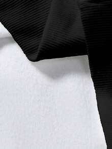 Aesthetic Post--Men's Raglan Sleeve Sporty Casual Colorblock Pullover Sweatshirt,Men's Sportswear,Tracksuit,Short Academia,Baggy - Multicolor - View 6