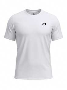 Under Armour Tech Vent Men's Sports Short Sleeve White - White /  / Black - View 1