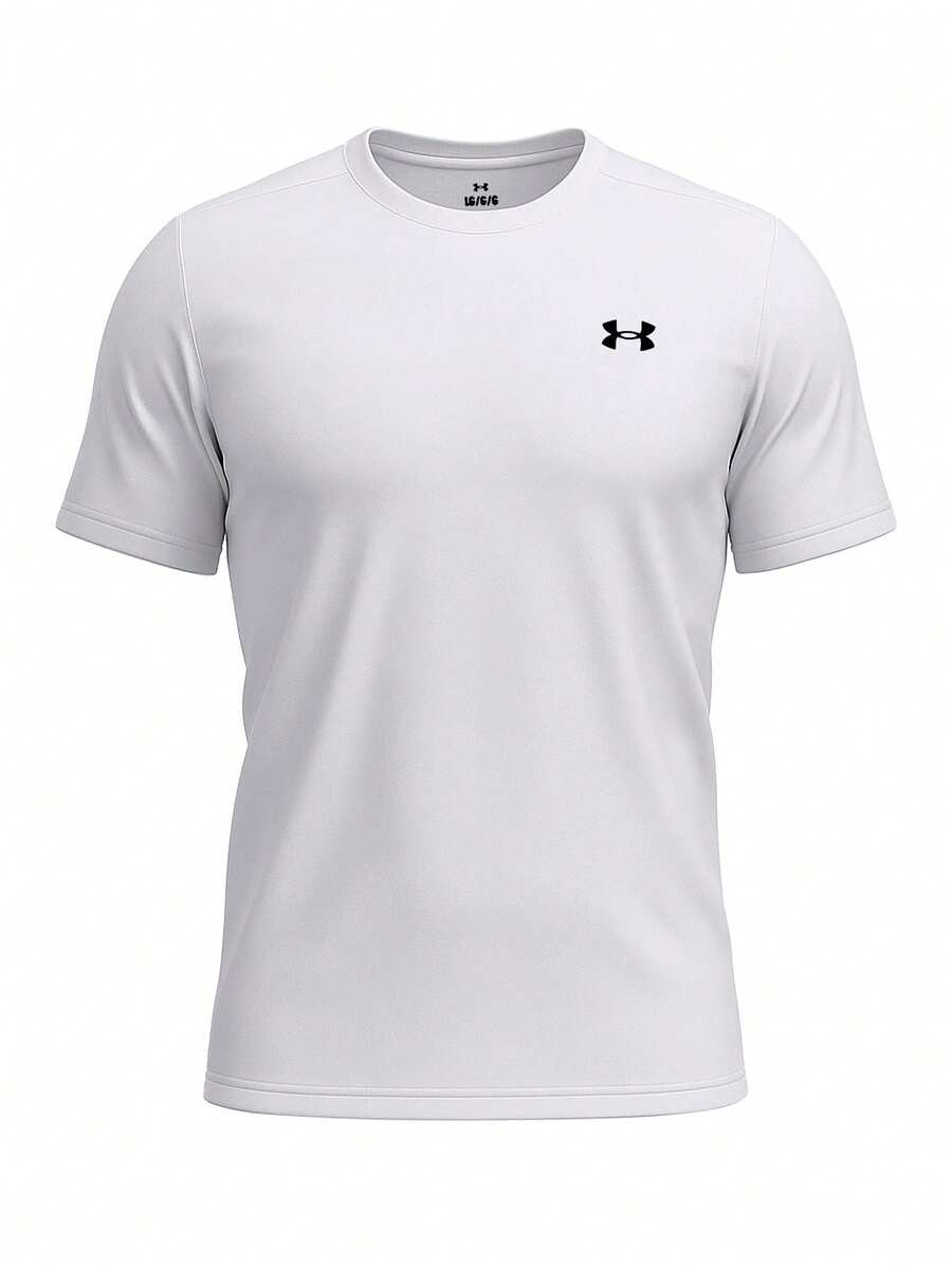 Under Armour Tech Vent Men's Sports Short Sleeve White - White /  / Black - View 1