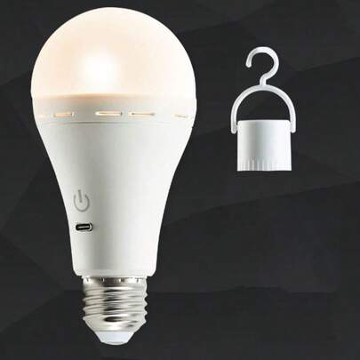 1ชิ้น หลอดไฟ LED แบบชาร์จไฟ USB, พอร์ตชาร์จ Type-C, โคมไฟชาร์จกลางแจ้ง, หลอดไฟ LED แบบพกพา, แผงขายของในตลาดกลางคืน & โคมไฟตั้งแคมป์, ไฟตกปลา, มัลติฟังก์ชั่น, ดีไซน์แขวน, อุปกรณ์ฉุกเฉินไฟดับ, การหรี่แสงแบบ Stepless, ลูกปัด LED สว่าง, การป้องกันการชาร์จ, แสงสม่ำเสมอ, ช่วงการส่องสว่างกว้าง