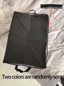 1/3/6/10/20 件家用收纳整理袋，可折叠家居用品收纳盒，用于整理衣服、床上用品、毛衣、枕头和衣柜 - 黑色 - 查看 9