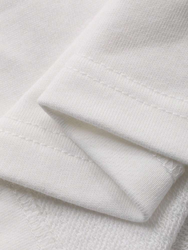 Tween Girls' Round Neck Printed Long Sleeve Knit Sweatshirt, Fall