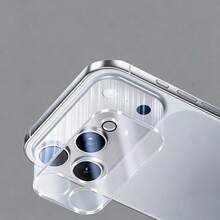 1pc Camera Lens Protector Film, Transparent Full Coverage Anti-Fall Anti-Scratch Waterproof Compatible With Apple 17/ 17 Air/ 17 Pro/ 17 Pro Max Applicable To Daily Shield, Office, Home Phone Camera Cover Shockproof Scratch Resistant - Multicolor - View 6