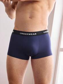 Men's Solid Color Boxer Briefs (5pcs/pack)