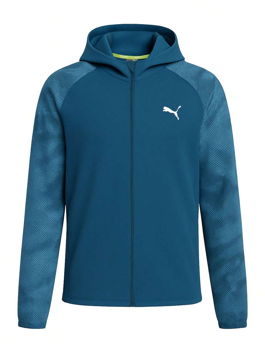Puma Run Favourite Men Full Zip Jacket Blue - Blue - View 1