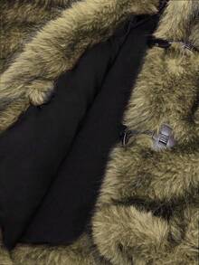 Sunspun Casual Loose Cropped Jacket - Mustard Yellow - View 5