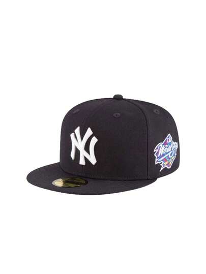 New Era New York Yankees MLB 1998 World Series Wool 59Fifty Fitted Men Hat Black