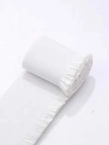 2码/包 DIY服装蕾丝松紧带，腰带弹力丝带 - 适用于DIY连衣裙、衣服、裤子、鞋子和帽子装饰