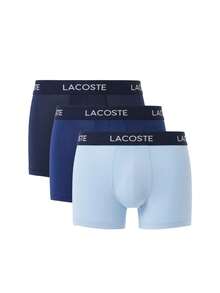 Lacoste 3 Pack Men's Boxers - Marine/Methylene-Tropical - View 1