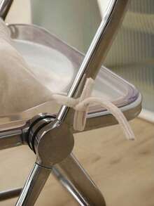 1个双面毛绒坐垫，加厚防滑办公椅垫，适用于书桌椅和游戏椅，也可作为冥想枕，适用于家庭、餐厅和地板坐垫 - 彩色 - 查看 3