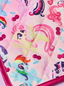 My Little Pony X SHEIN Cute Pony Cartoon Printed Kitchen Insulation Set, Oven Glove/Insulation Mat, Essential For Kitchen Baking, Effective Heat Isolation, Rainbow, Twilight Sparkle/Rainbow Dash/Pinkie Pie/Applejack/Fluttershy/Rarity,Gift Ideas - Multicolor - View 6