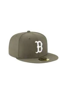 Boston Red Sox 59fifty Mlb Basic Men's Hat Green - Green - View 4