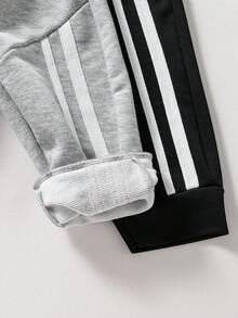 SHEIN Explorewe 男童休闲工装口袋裤，秋季百搭 - 彩色 - 查看 7