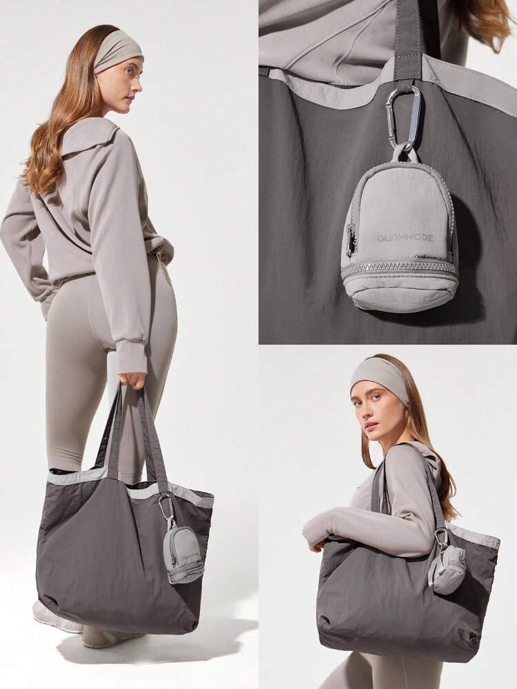 Bag It Up 39L Lightweight Quick-Dry Water-Resistant Portable Storage Tote Bag Gym Studio Travel Vacation Holiday Daily Active Wear