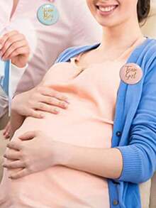20/30 huy hiệu trang trí tiệc cưới tiết lộ giới tính, phụ kiện tiệc tùng, đồ trang trí - Nhiều màu - Xem 7