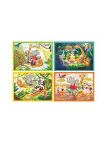 Ravensburger Speedy Puzzle 4x35 Piece Jigsaw Puzzle Age 6 Years+ 12004171 - Multicolor - View 2