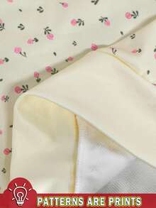 SHEIN Áo nỉ nữ, Áo nỉ trùm đầu họa tiết hoa màu vàng nhạt mùa thu đông, Quà tặng nữ, Áo nỉ mùa thu, Áo nỉ ngày lễ, Thời trang, Áo nỉ in họa tiết, Áo nỉ thời trang và đẹp mắt, Quà tặng cho anh chị em, Quà tặng cho chị em gái, Áo nỉ vui nhộn, Thường ngày, Đơn giản, Áo nỉ thời trang - Nhiều màu - Xem 4