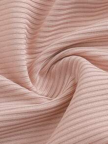 SHEIN 3pcs Toddler Boys' Casual Comfortable Brown Knitted Bottoms Set, Autumn/Winter - Multicolor - View 5