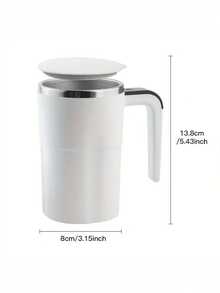 JMMO Digital Smart Temperature-Measuring Magnetic Automatic Stirring Cup Electric Coffee Cup, Milkshake Cup, Fitness Protein Shaker Cup