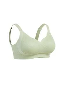 1 قطعة حمالة صدر لا سلكية بدون غرز للمرأة ذات الحجم الكبير، رافعة