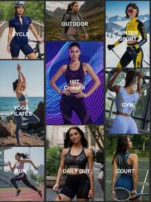 Innovista Woman Loose Fit Athletic Baggy Sports Jacket Workout Cropped Zip Up Fitness Clothes Casual Tops Running Daily Athleisure Office To Court Brunch To Gym Oversized Exercise Suit Biker Lightweight HIIT Training Comfort Movement Cycling Outdoor Exercise Fall Casual  Tops Utilitarian Chic