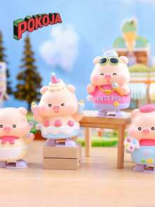 Little Pig Hululu Walking Series Blind Box: Cute Doll For Desktop Decoration Christmas Gifts - Multicolor - View 5