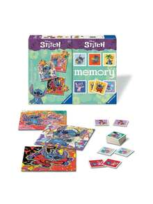 Ravensburger Memory + 3 Puzzles Stitch 49, 36 & 25 Piece Jigsaw Puzzle Age 4 Years+ 24695 - Multicolor - View 1