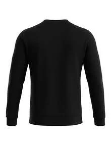 Under Armour Rival Men's Sports Sweatshirts Black - Black /  / White - View 2