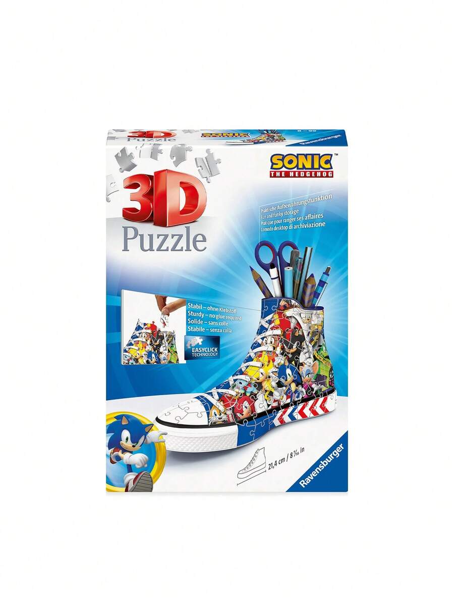 Ravensburger Sonic The Hedgehog 108 Piece Jigsaw Puzzle Age 8 Years+ 11593 - Multicolor - View 1