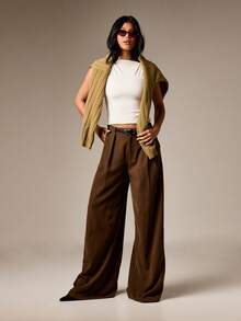 AiiRZ Sleeveless Boat Neck Vest Top For Summer Casual Everyday Wear - White - View 3