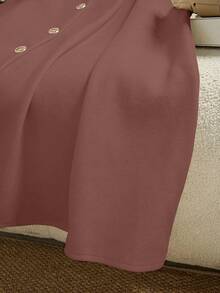 GlowEve Lightweight Luxurious White A-Line Skirt For Women - Rusty Rose - View 4