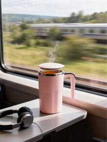 JMMO Digital Smart Temperature-Measuring Magnetic Automatic Stirring Cup Electric Coffee Cup, Milkshake Cup, Fitness Protein Shaker Cup