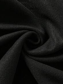 Auvina Veste décontractée pour femmes grandes tailles, col montant, patchwork, manches longues, fermeture boutonnée, style casual