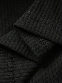 DAZY 少女秋季外套 - 黑色 - 查看 8