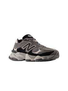 New Balance 9060 Women's Casual Sports Shoes Black With Castlerock U9060ERA - Grey - View 2